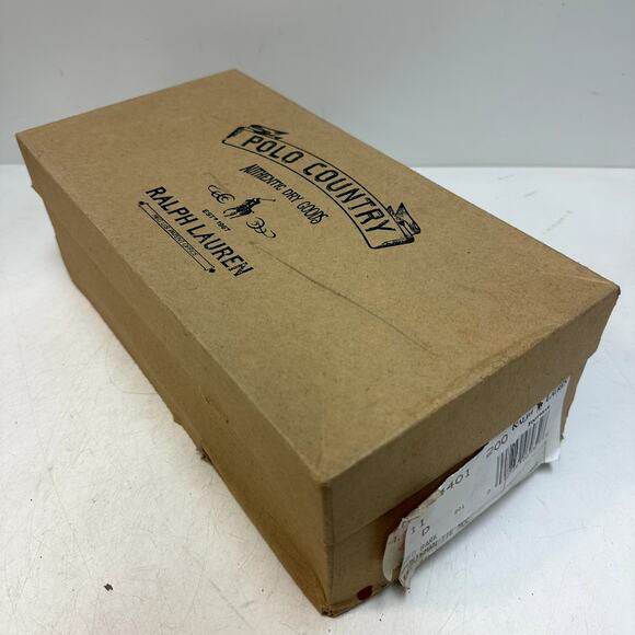 NIB NOS Rancourt & Co. x Polo Ralph Lauren Sportsman Tie Moc VTG RARE USA 11 D main image 11